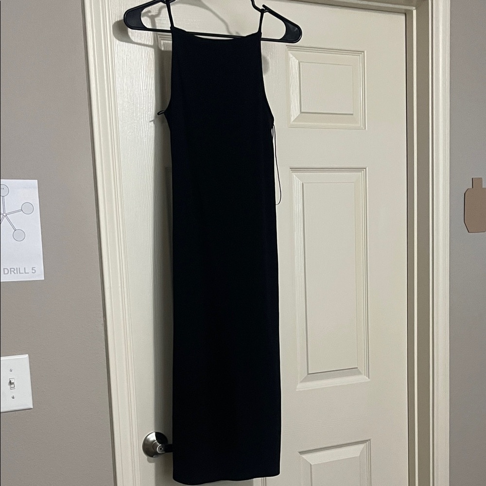 Old Navy Black Strapless Dress